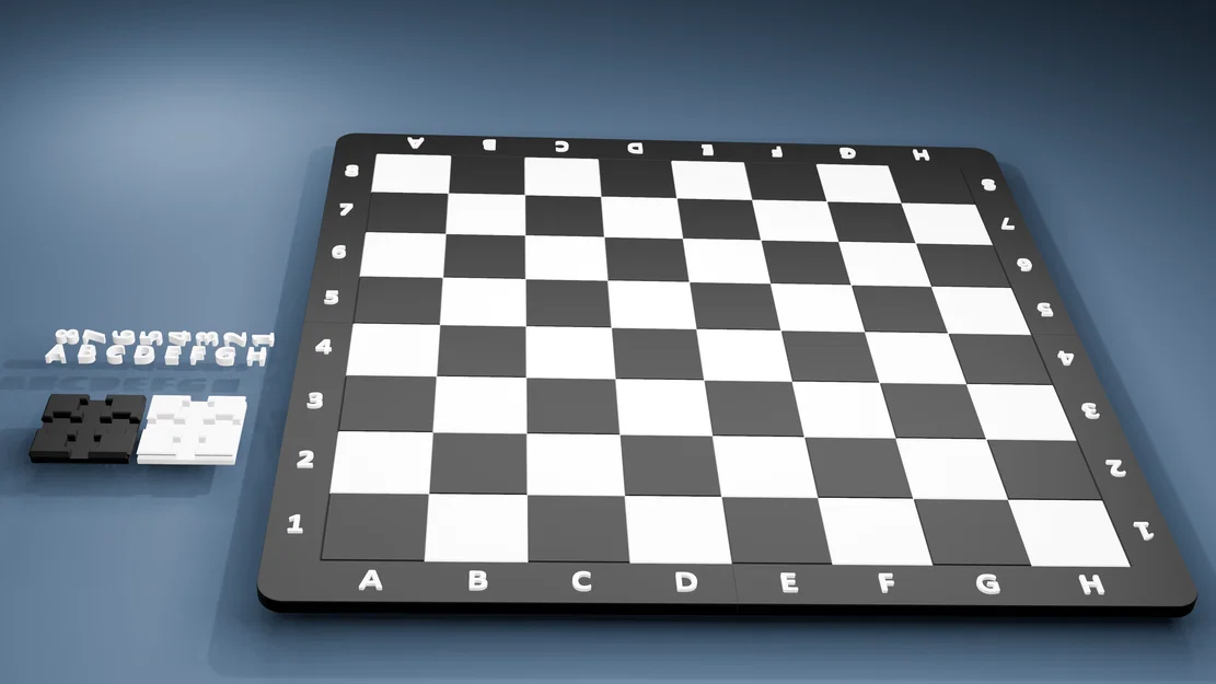 Bàn cờ vua nam châm (Magnetic chessboard) - Image 1