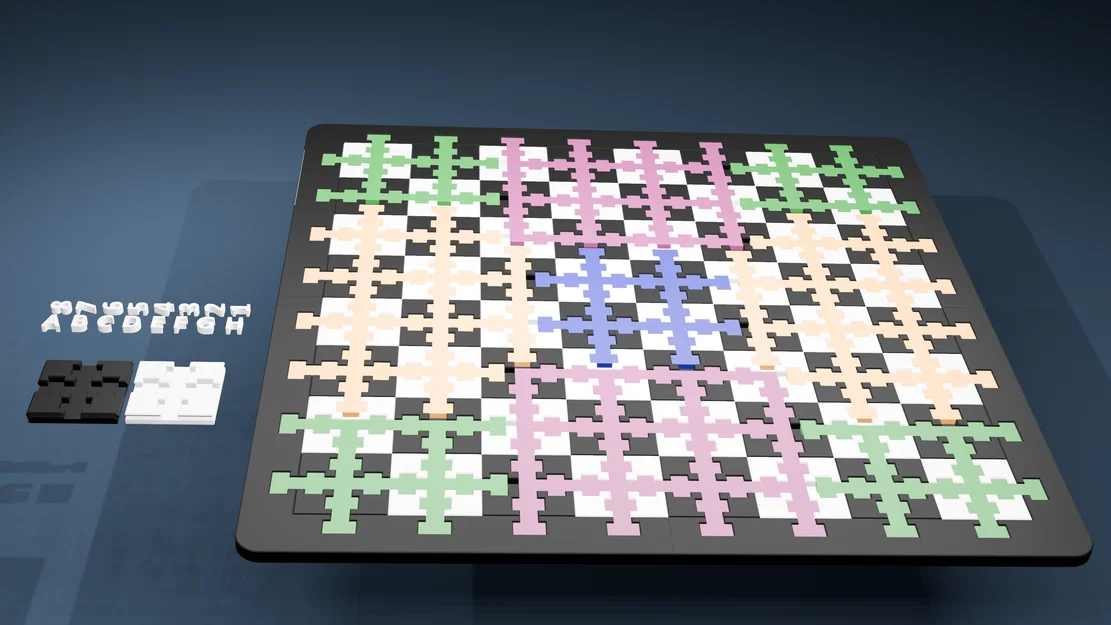 Bàn cờ vua nam châm (Magnetic chessboard) - Image 2
