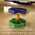 Hexorganizer – Khay organizer lục giác xếp tầng - Thumbnail 1