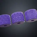 Texture Rollers Art Deco middle Vol.3 (7-9) – Bánh lăn tạo vân 3D - Thumbnail 1