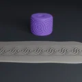 Texture Rollers Art Deco middle Vol.3 (7-9) – Bánh lăn tạo vân 3D - Thumbnail 4
