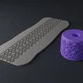 Texture Rollers Art Deco middle Vol.3 (7-9) – Bánh lăn tạo vân 3D - Thumbnail 5