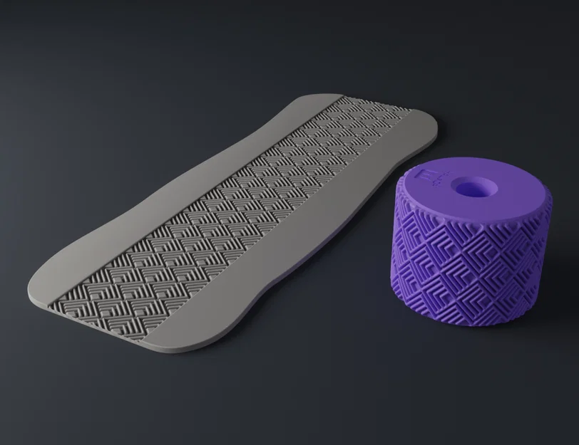 Texture Rollers Art Deco middle Vol.3 (7-9) – Bánh lăn tạo vân 3D - Image 7