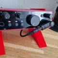 Giá đỡ để bàn cho Focusrite Scarlett Solo 4th Gen kèm móc giữ dây - Thumbnail 2