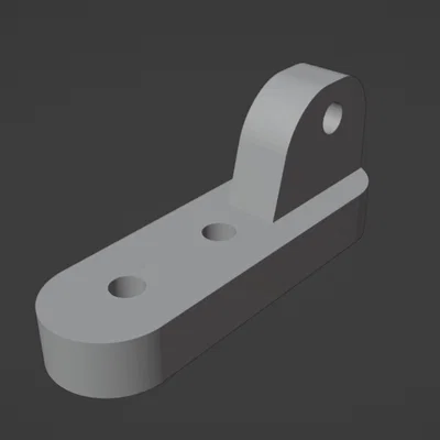 Ngàm đỡ cửa sổ tàu thuyền - Phụ tùng thay thế in 3D tiện lợi