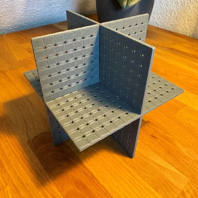 Mô hình hệ tọa độ 3D lắp ghép thông minh