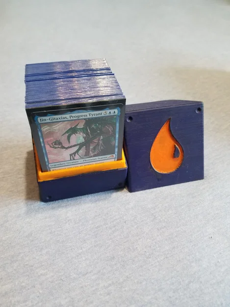 Hộp đựng thẻ bài Blue Mana Symbol Deck Box - Phụ kiện cho game thủ MTG - Image 2