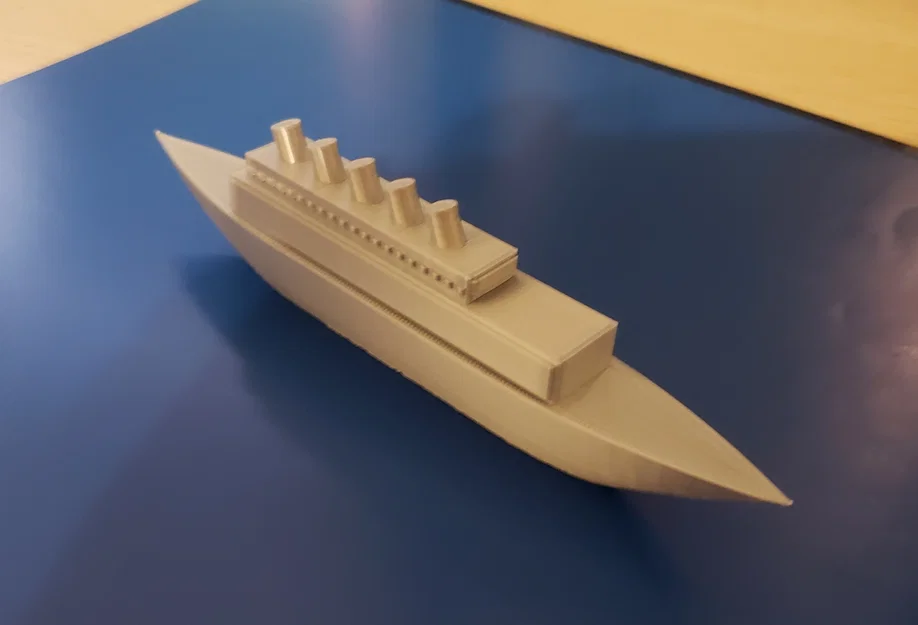 Mô hình du thuyền BIG BOAT in 3D tinh tế và dễ thực hiện - Image 2