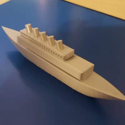 Mô hình du thuyền BIG BOAT in 3D tinh tế và dễ thực hiện