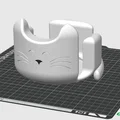 Khay đựng lót ly hình mèo (Cat Coaster Holder) - Thumbnail 4