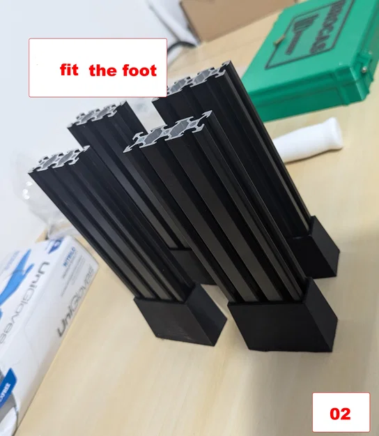 Chân đế cho aluminum extrusion 2040 - Image 3