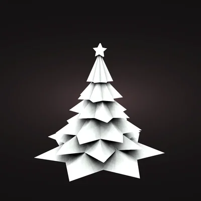 Cây Thông Noel Low Poly (CHRISTMAS TREE LOW POLY)
