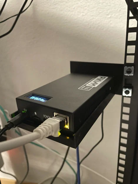 Khay Gắn Rack Cho PiKVM v4 mini - Tối Ưu Hệ Thống Server - Image 3