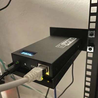 Khay Gắn Rack Cho PiKVM v4 mini - Tối Ưu Hệ Thống Server