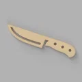 Mô hình dao mini Just Knife in 3D siêu cute cho bàn làm việc - Thumbnail 1