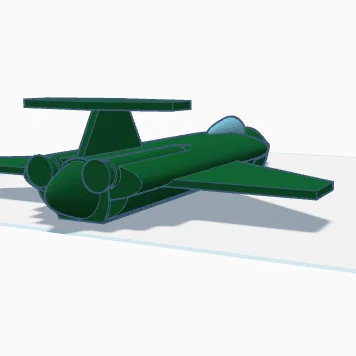 Mô hình máy bay phản lực Custom Jet 2 độc đáo