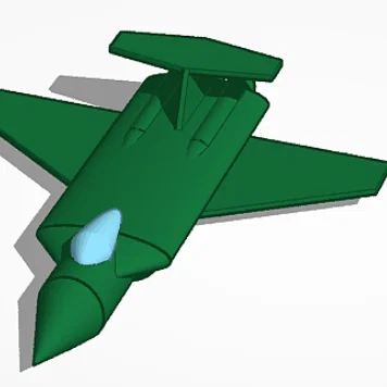 Mô hình máy bay phản lực Custom Jet 2 độc đáo