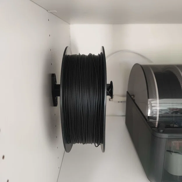 Giá treo cuộn nhựa Prusa gắn tường - Tối ưu không gian in 3D - Image 2