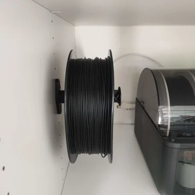 Giá treo cuộn nhựa Prusa gắn tường - Tối ưu không gian in 3D