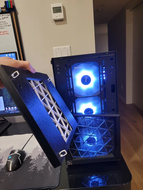 Mặt trước mesh high-flow tuỳ biến cho case DeepCool CC360 - Image 2
