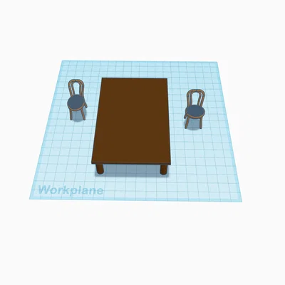 Bộ sưu tập nội thất nhà búp bê 3D xinh xắn cho bé