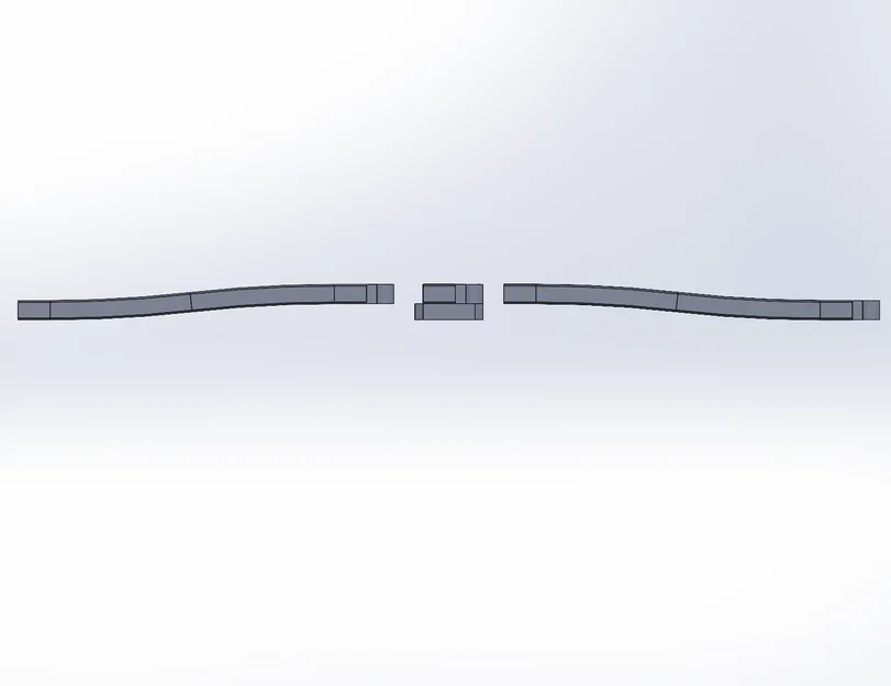 Cầu vượt ray tàu cho bậc cửa/thảm (tương thích Brio, IKEA Lillabo) - Image 3