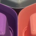 Khay Lục Giác Đựng Đồ Có Nắp, Xếp Chồng & Lồng Vào Nhau - Thumbnail 2