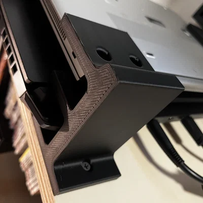 Giá treo laptop đôi gắn dưới bàn - Giải pháp gọn gàng cho văn phòng