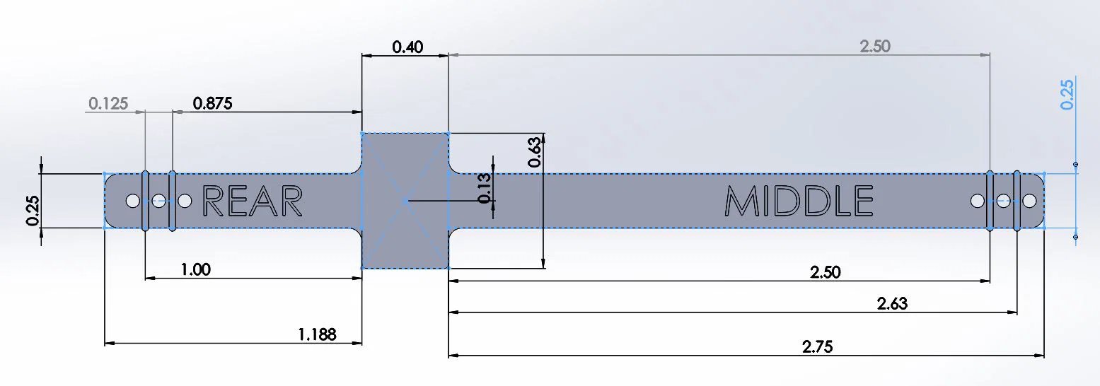 Que thăm dầu middle/rear cho Yamaha XJ1100/XS1100 (Dipstick) - Image 1