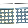 Khay Đỡ và Nâng Cao Palm Rest Keychron (3D Printable) - Thumbnail 2