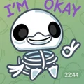 Tranh treo tường 3D I'M OK - Decor bàn làm việc siêu dễ thương - Thumbnail 1