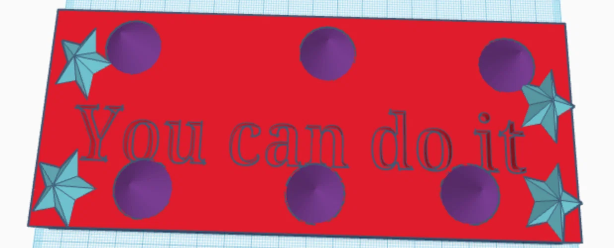 Mô hình trang trí bàn làm việc You Can Do It đầy cảm hứng - Image 1
