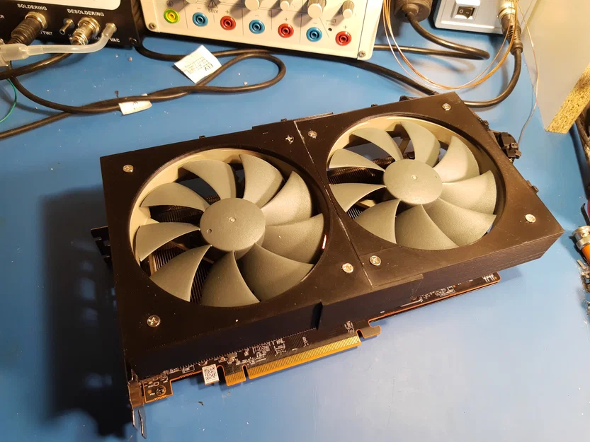 Mod thay quạt Noctua 140mm cho PowerColor Red Dragon Radeon RX 5700 XT - Image 2