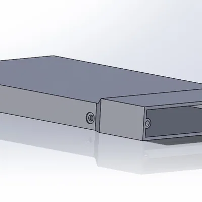 Hộp Đựng Ổ Cứng SSD 2.5 inch Tự In 3D Đơn Giản & Tiện Lợi