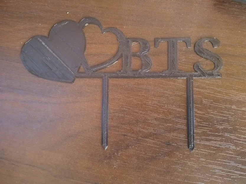 Mẫu trang trí cắm bánh kem chủ đề BTS đẹp mắt (Cake Topper) - Image 1