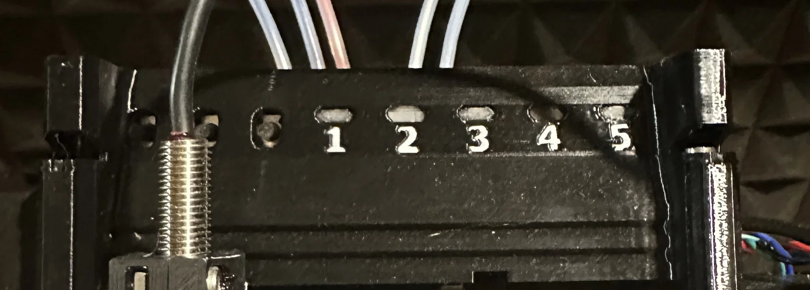 Nắp che cải tiến MMU3 R4 với đèn LED và hiển thị số cho máy in Prusa - Image 3