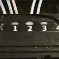 Nắp che cải tiến MMU3 R4 với đèn LED và hiển thị số cho máy in Prusa - Thumbnail 3