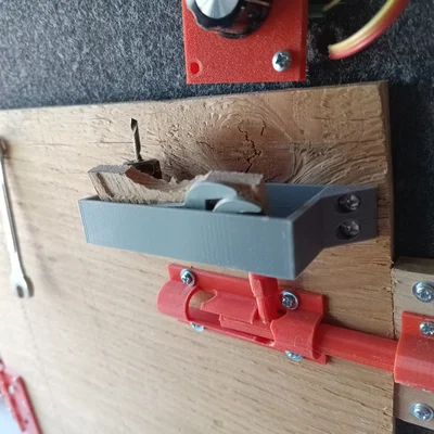 Giá treo cờ lê, khay đựng đồ nghề mini cho máy CNC
