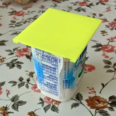 Nắp đậy 3D tiện lợi cho hộp kem chua và thực phẩm đóng hộp