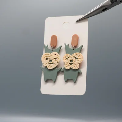 Tự tay in 3D bông tai Korok cực xinh xắn cho fan Zelda