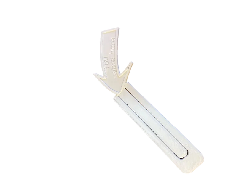 Kẹp sách 3D đánh dấu trang You were here tiện lợi - Image 1