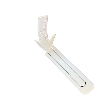 Kẹp sách 3D đánh dấu trang You were here tiện lợi