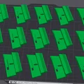 Sockelleisten Clips / Skirting clips (clip gắn len chân tường) - Thumbnail 3