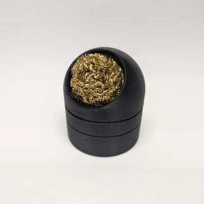 Giá đỡ lưới brass wool vệ sinh đầu mỏ hàn (Soldering Iron Tip Cleaning Mesh Holder)