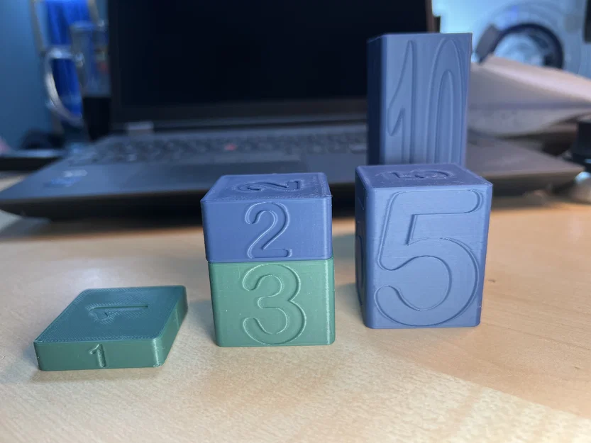 Bộ Khối Tính Toán 3D (Calculating Stones) Hỗ Trợ Bé Học Toán Tư Duy - Image 1