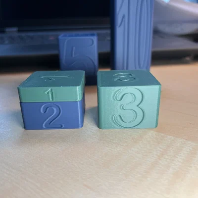 Bộ Khối Tính Toán 3D (Calculating Stones) Hỗ Trợ Bé Học Toán Tư Duy