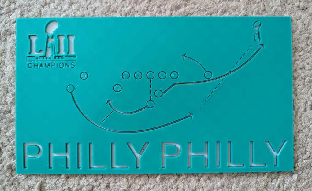 Philly Philly Postcard Art - Image 1