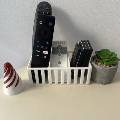Khay đựng remote TV hiện đại - In 3D ngăn nắp cho phòng khách