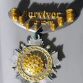 Huy chương sống sót chiến binh Covid Coronavirus - Thumbnail 3
