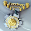 Huy chương sống sót chiến binh Covid Coronavirus - Thumbnail 5